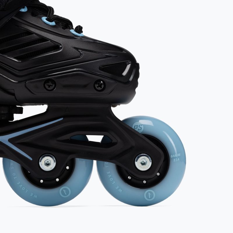Dětské kartáče Powerslide Khaan Junior LTD černo-modré 940660 6
