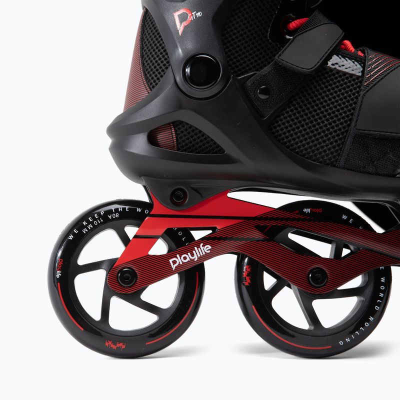 Pánské kolečkové brusle Playlife GT 110 black 880272 7