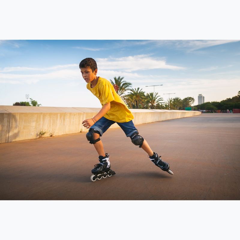 Dětské kolečkové brusle Powerslide Khaan SQD Jr black 7
