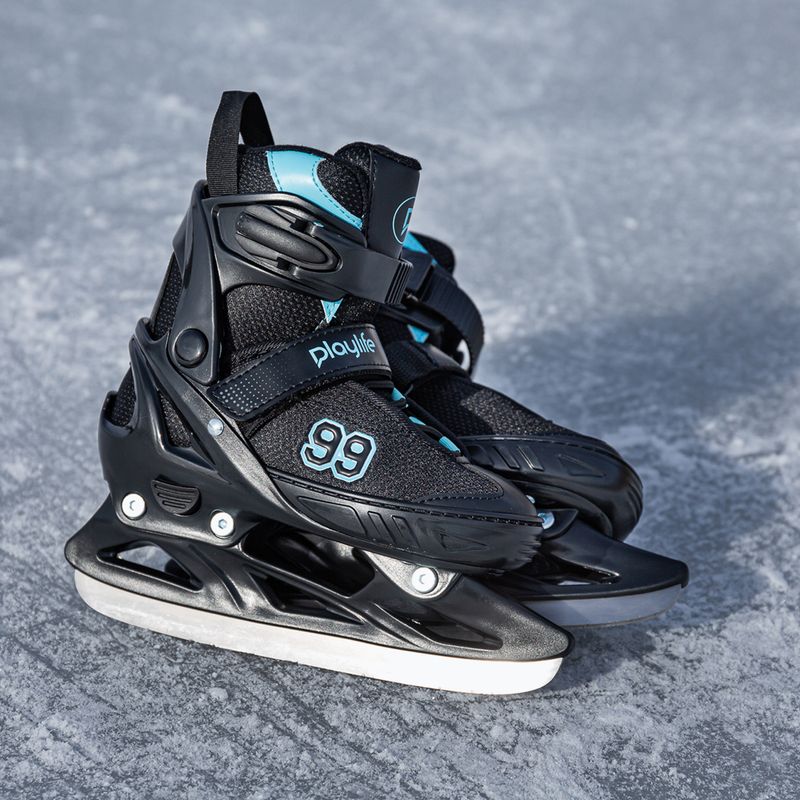 Dětské brusle Playlife Glacier black 8