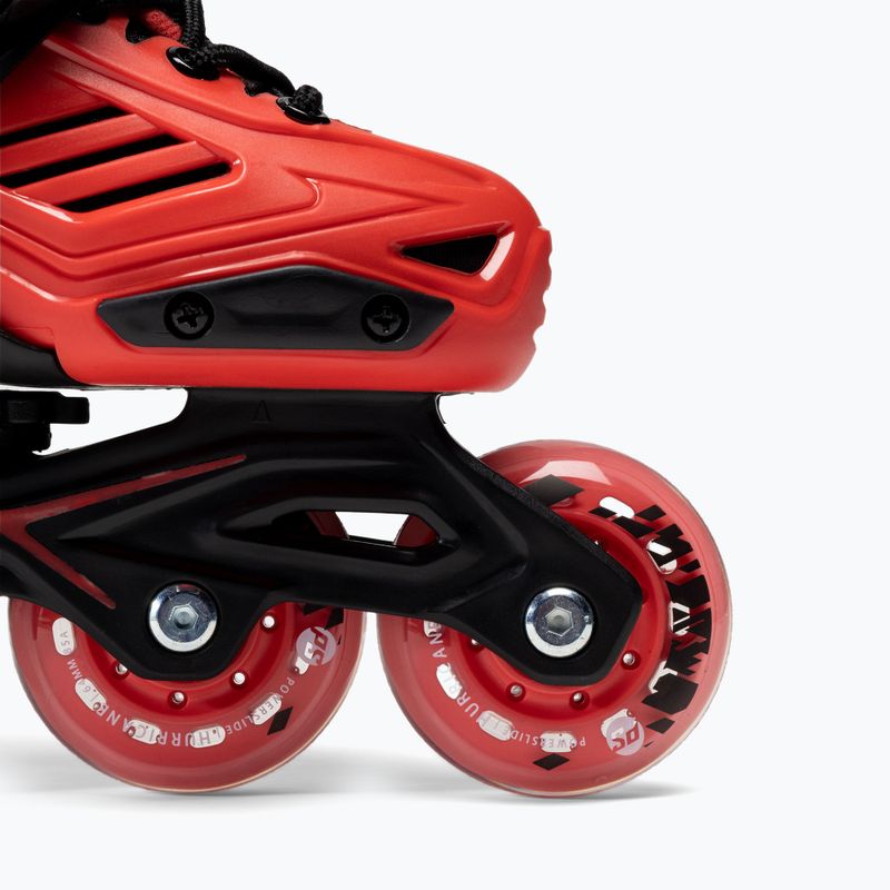 Dětské kartáče Powerslide Khaan Junior LTD red/black 940671 6