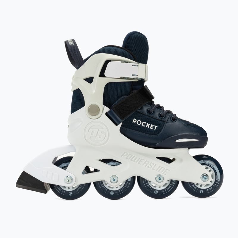 Dětské kolečkové brusle Powerslide Rocket white/navy blue 8