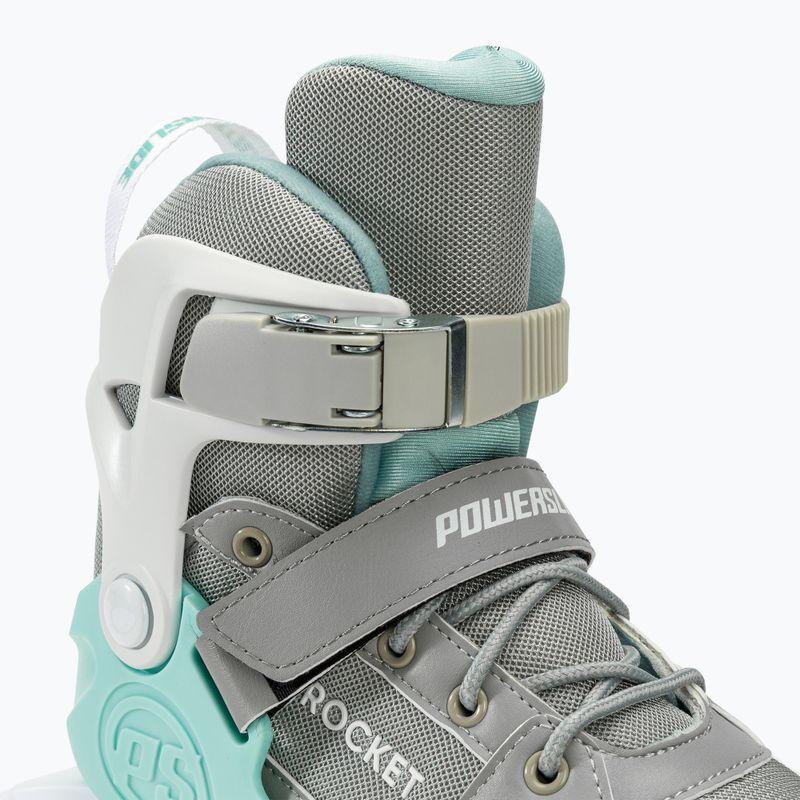 Dětské kolečkové brusle Powerslide Rocket grey/teal 5