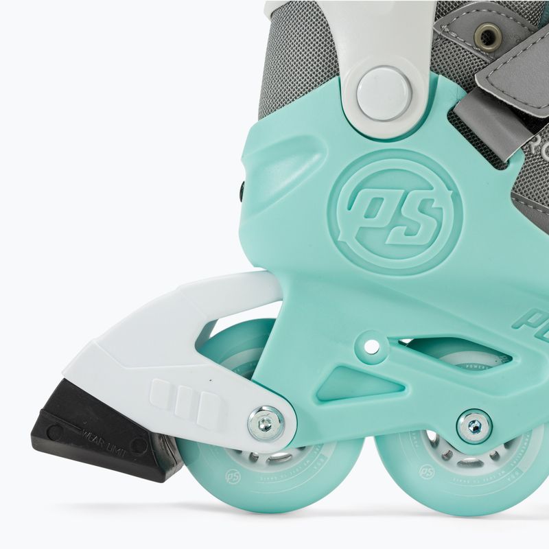 Dětské kolečkové brusle Powerslide Rocket grey/teal 8