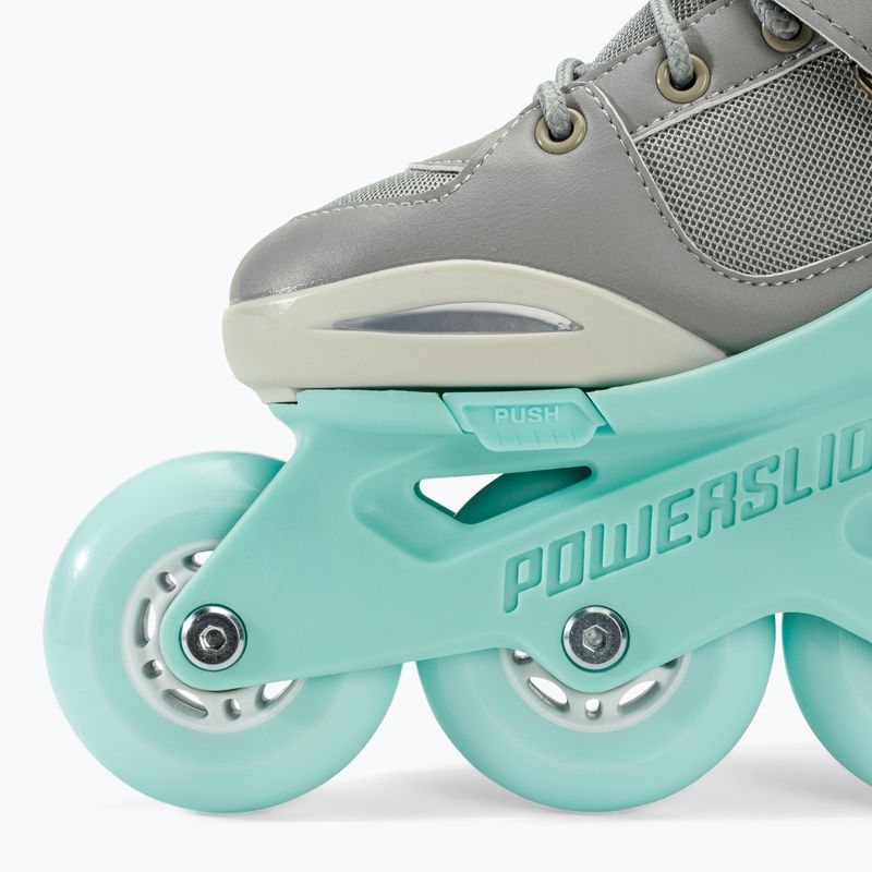 Dětské kolečkové brusle Powerslide Rocket grey/teal 9