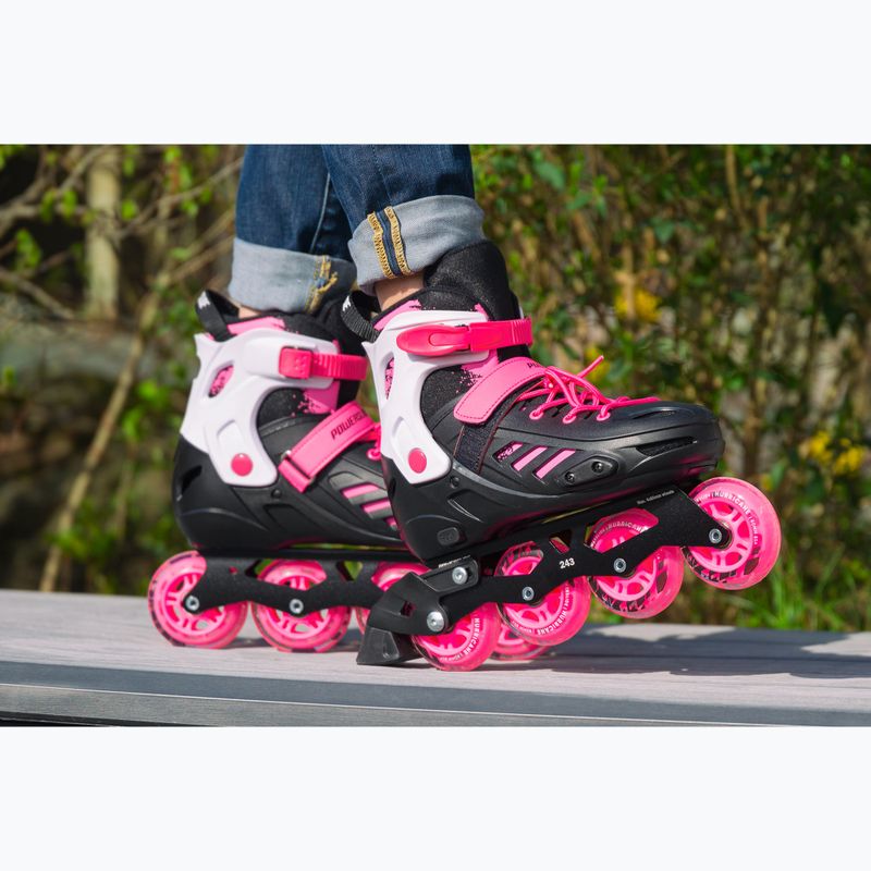 Dětské kolečkové brusle Powerslide Khaan SQD Jr pink 5