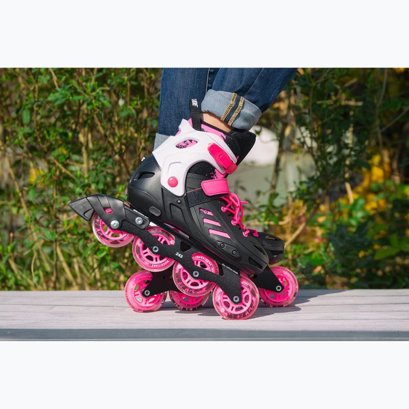 Dětské kolečkové brusle Powerslide Khaan SQD Jr pink 6