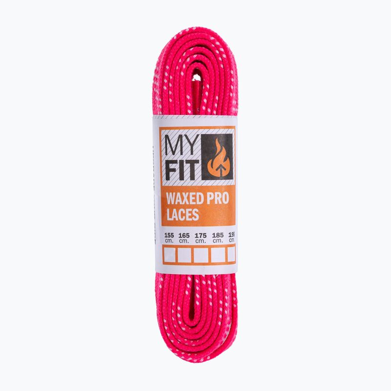 MYFIT Waxed Laces růžová 940482 2