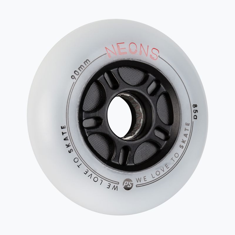 Kolečka Powerslide Neons 90 mm/85A 4 ks red 2