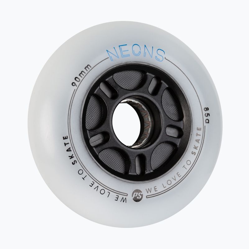 Kolečka Powerslide Neons 90 mm/85A 4 ks modrá. 2