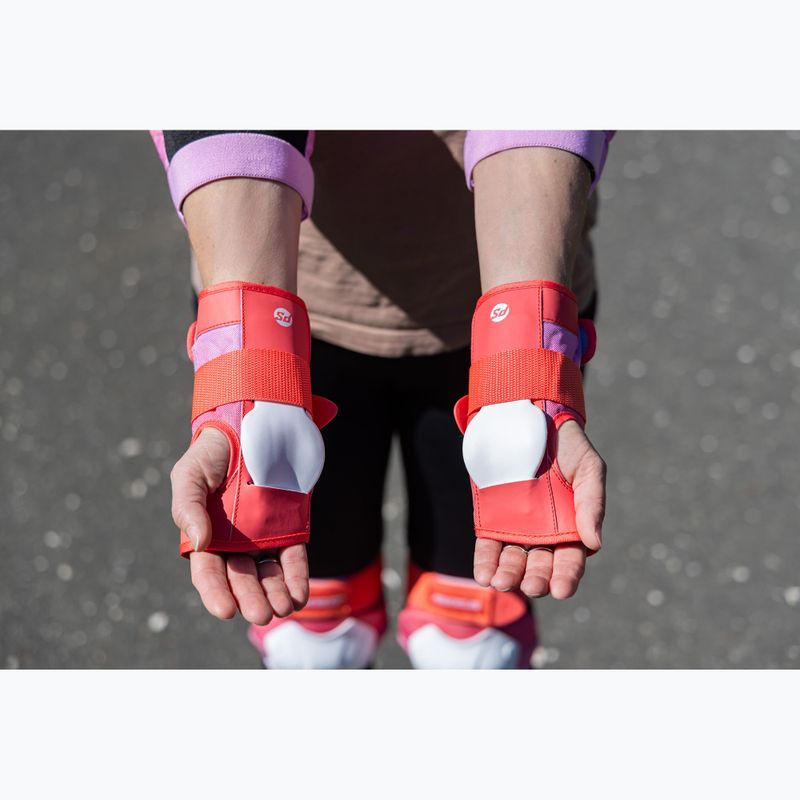 Sada chráničů Powerslide Standard Set red/pink 4