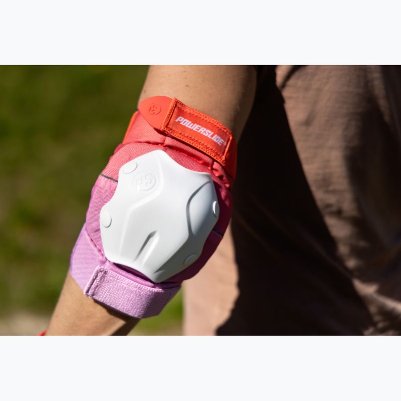 Sada chráničů Powerslide Standard Set red/pink 5