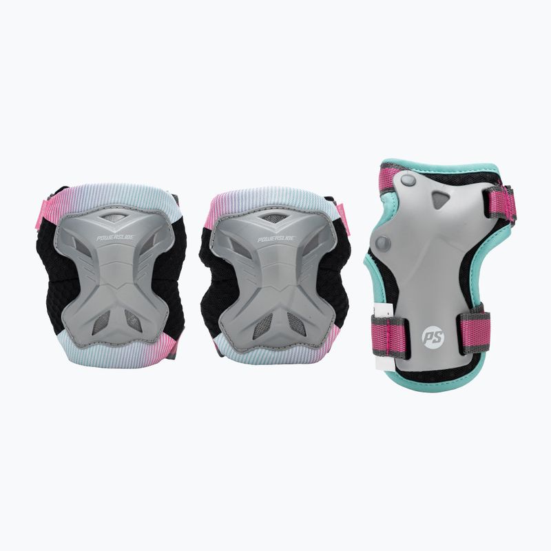 Sada dětských chráničů Powerslide Kids Pro Set grey/pink