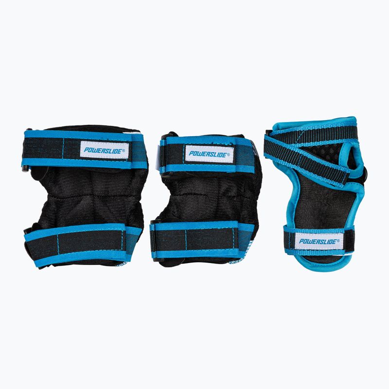 Sada dětských chráničů Powerslide Kids Pro Set black/blue 2