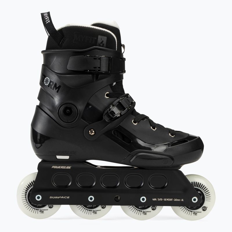 Kolečkové brusle Powerslide Storm 80 black 2