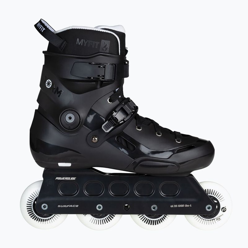 Kolečkové brusle Powerslide Storm 80 black 9