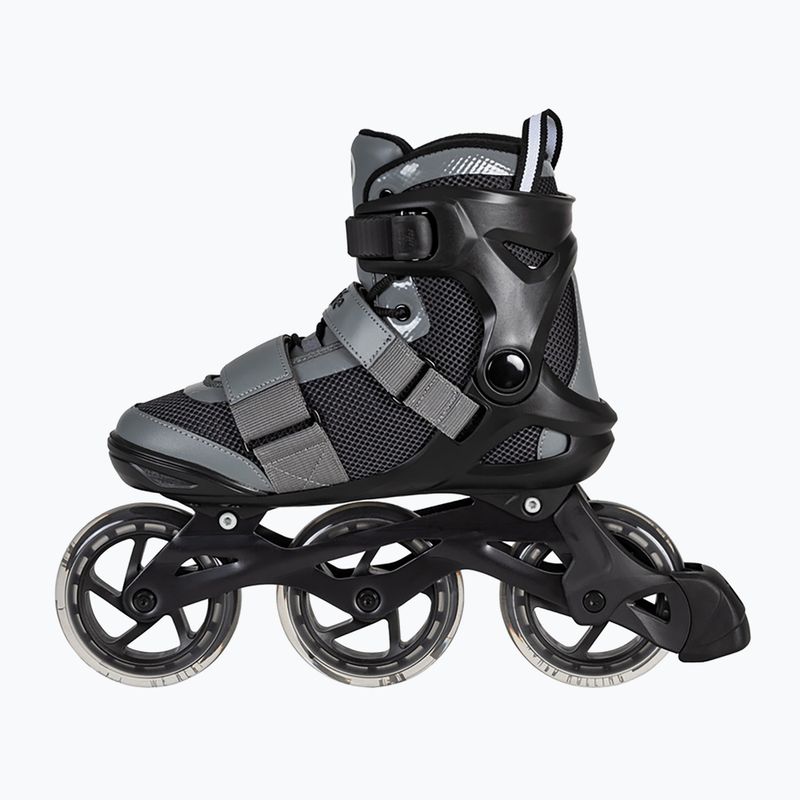 Pánské kolečkové brusle Playlife GT 110 black/grey 3