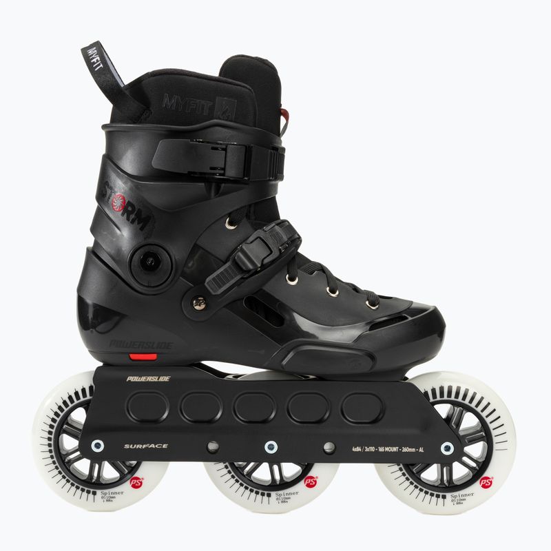 Kolečkové brusle Powerslide Storm 110 black 2