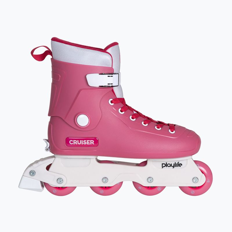 Dětské kolečkové brusle Playlife Cruiser pink 11