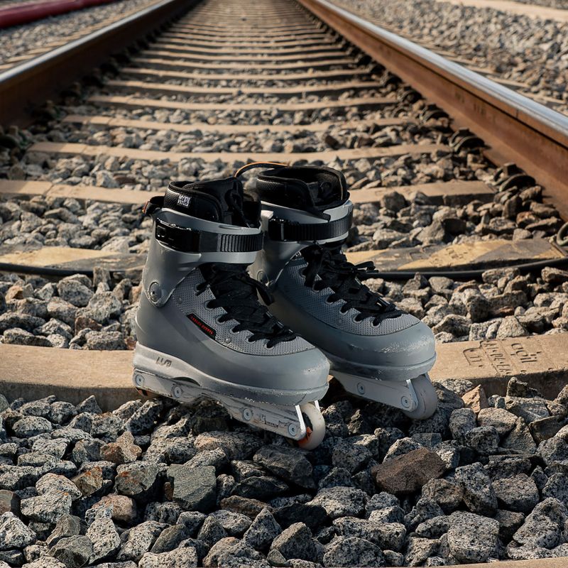 Kolečkové brusle USD Sway Carlos Bernal grey 8