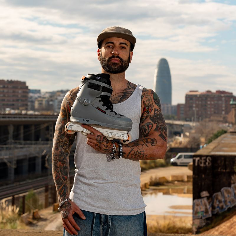 Kolečkové brusle USD Sway Carlos Bernal grey 9