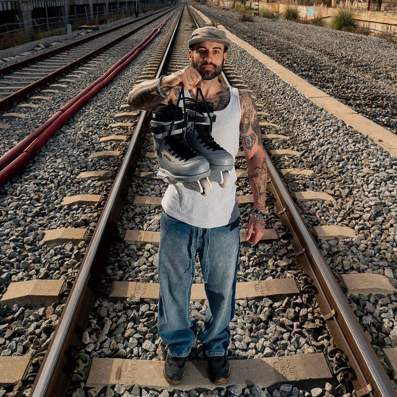 Kolečkové brusle USD Sway Carlos Bernal grey 10