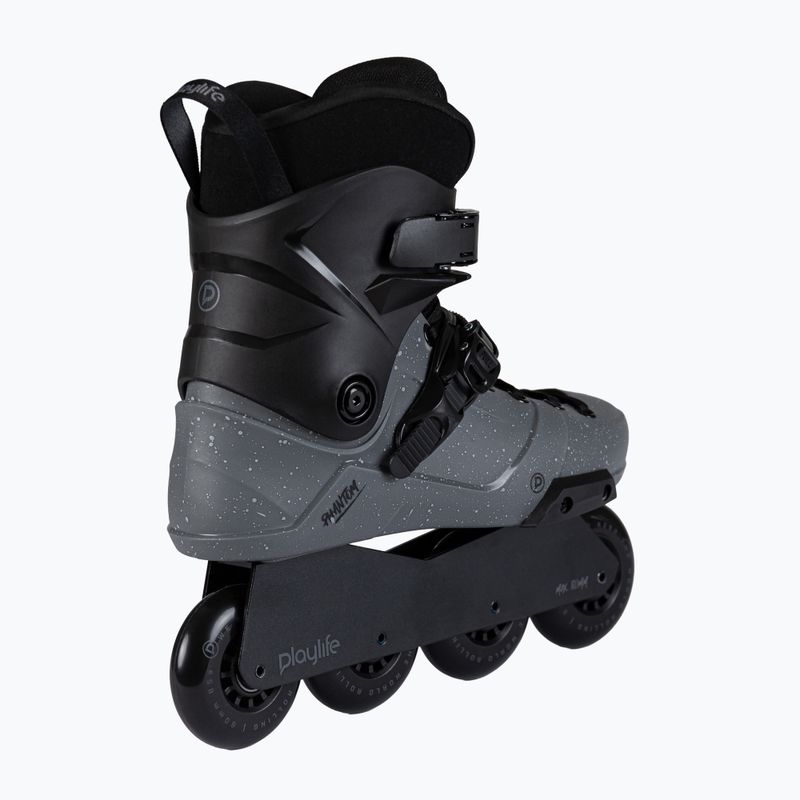 Kolečkové brusle Playlife Phantom 80 black 4