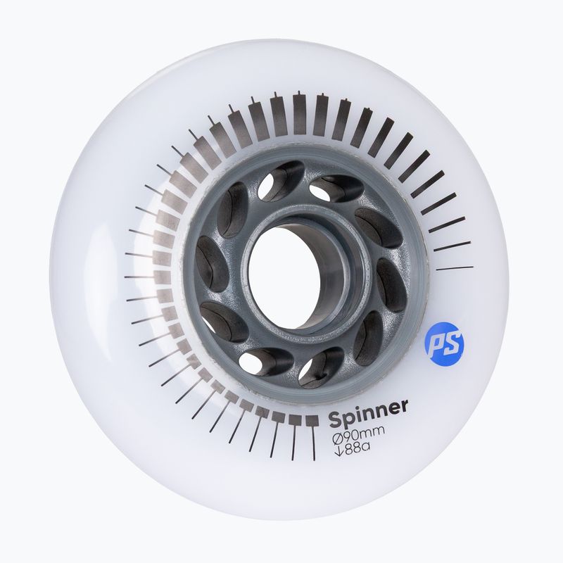 Kolečka na inline brusle Powerslide Spinner 90 mm/88A 4 pcs. white 2