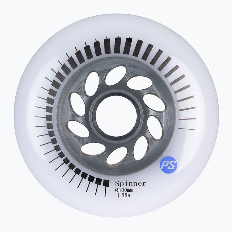Kolečka na inline brusle Powerslide Spinner 100 mm/88A 3 pcs. white