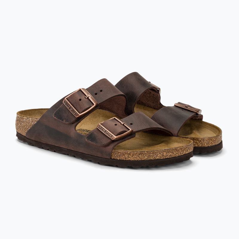 Pantofle BIRKENSTOCK Arizona LEOI Narrow  habana 5
