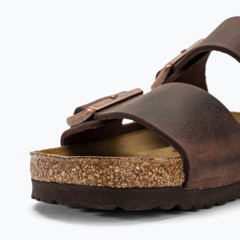 Pantofle BIRKENSTOCK Arizona LEOI Narrow  habana 9