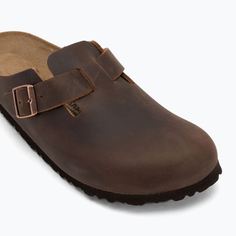 Nazouváky BIRKENSTOCK Boston LEOI Narrow habana 7