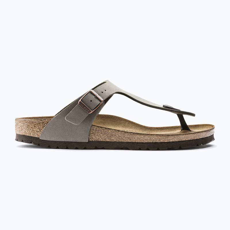 Nazouváky BIRKENSTOCK Gizeh Birkibuc Narrow stone 9