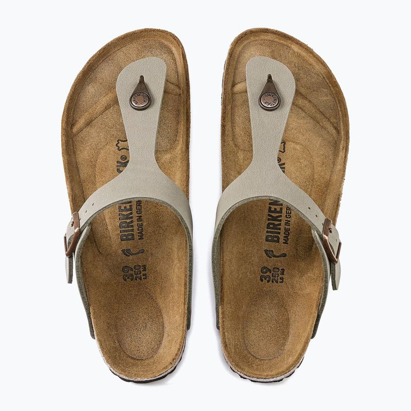Nazouváky BIRKENSTOCK Gizeh Birkibuc Narrow stone 11