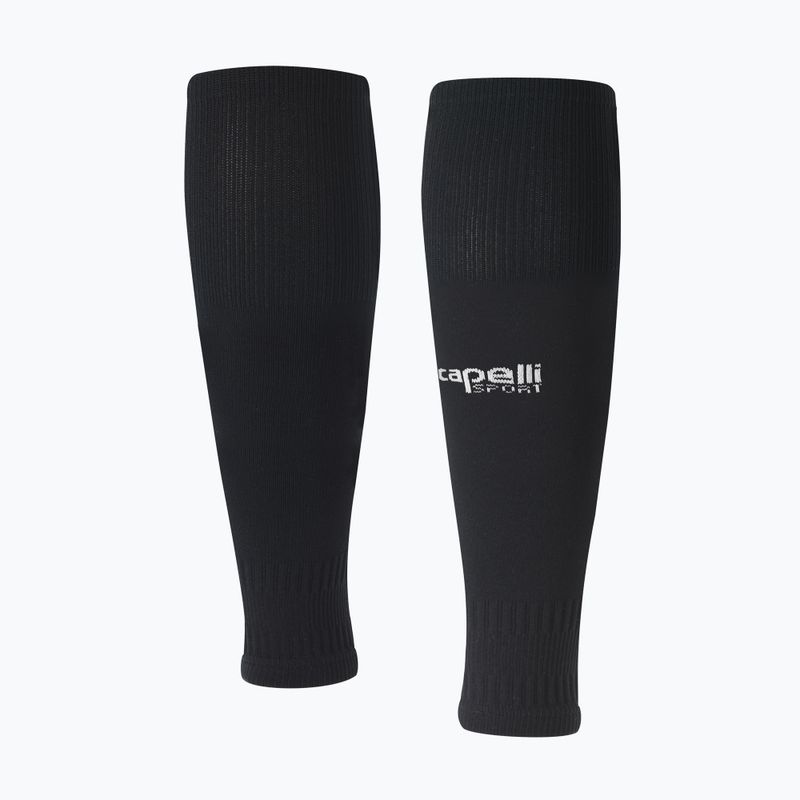 Pánské fotbalové legíny Capelli Sock Sleeve black/white