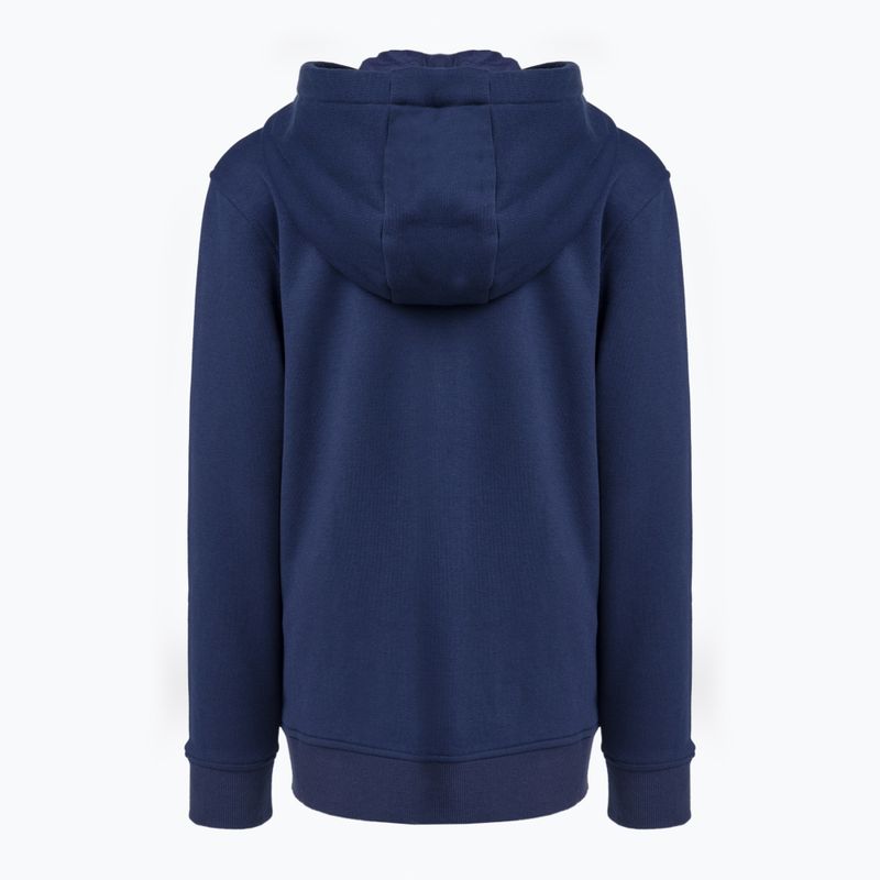 Dětská fotbalová mikina Capelli Basics Youth Zip Hoodie navy 2