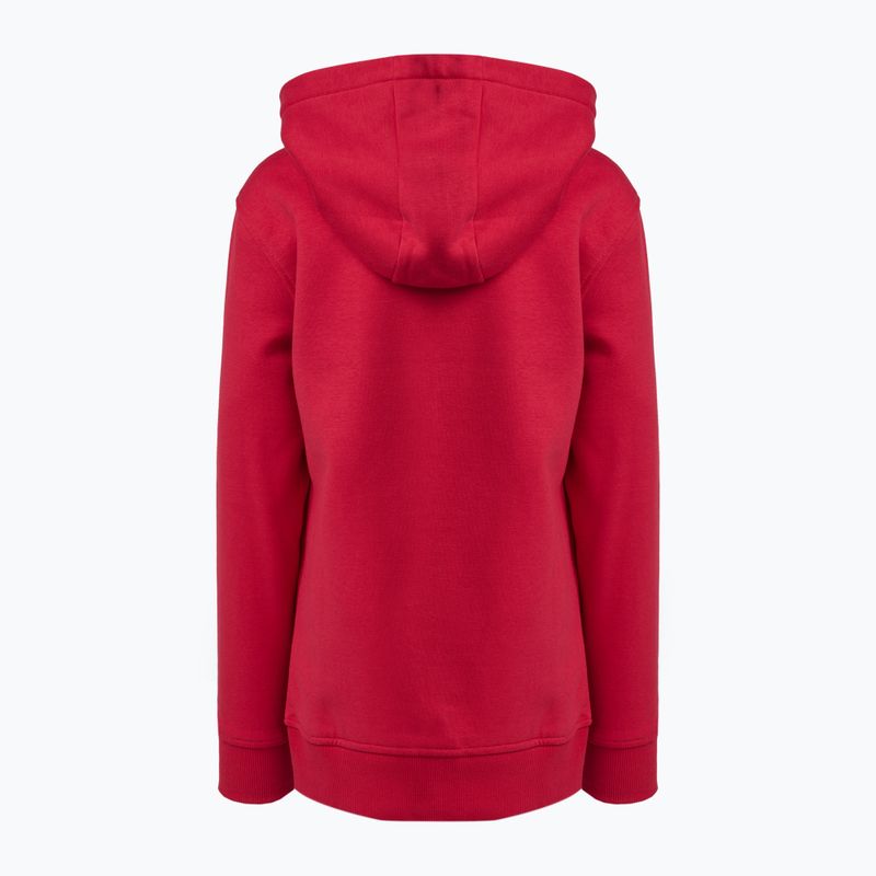 Capelli Basics Youth Zip Football Hoodie červená 2