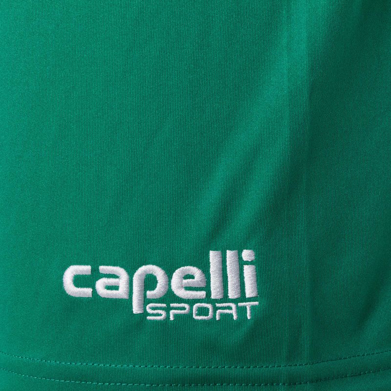 Pánské fotbalové šortky Capelli Sport Cs One Adult Match green/white 3