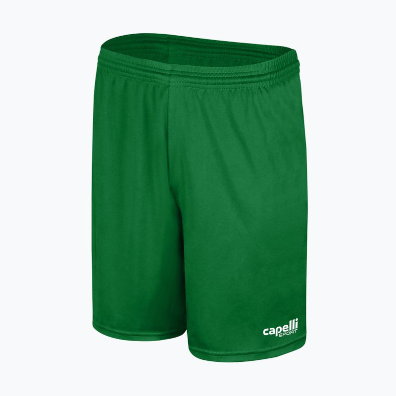 Pánské fotbalové šortky Capelli Sport Cs One Adult Match green/white 4
