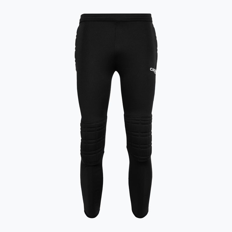 Capelli Basics I Youth Brankářské kalhoty s vycpávkami černá/bílá