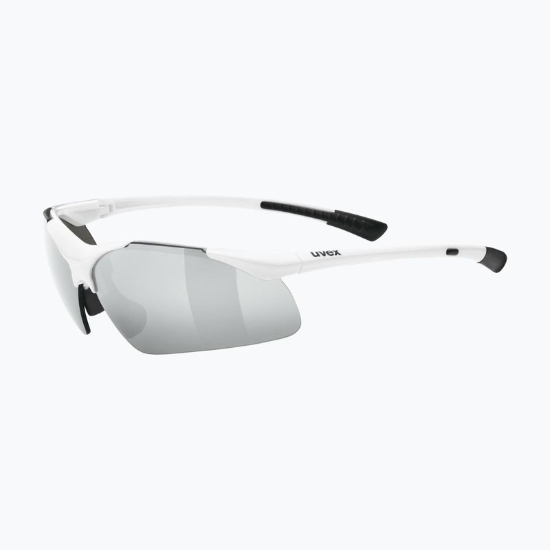 Sluneční brýle UVEX Sportstyle 223 white/lite mirror silver
