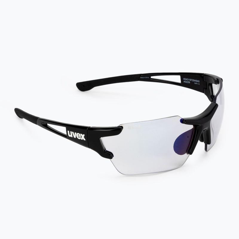 UVEX Sportstyle 803 Race S V black/litemirror blue cyklistické brýle 53/2/002/2203