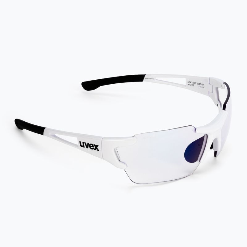 UVEX Sportstyle 803 Race S V white/litemirror blue cyklistické brýle 53/2/002/8803