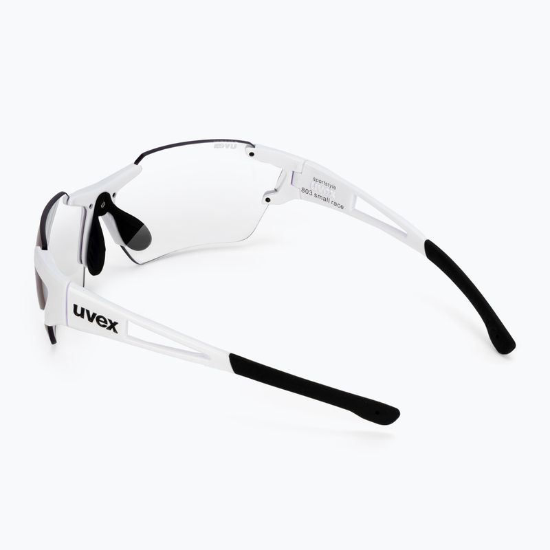 UVEX Sportstyle 803 Race S V white/litemirror blue cyklistické brýle 53/2/002/8803 2