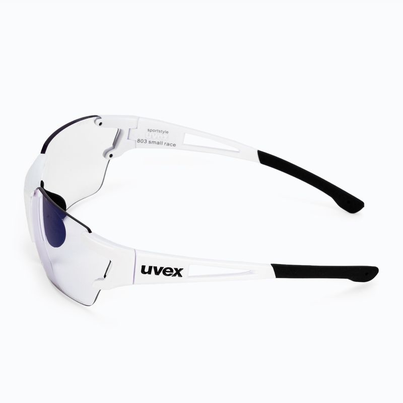 UVEX Sportstyle 803 Race S V white/litemirror blue cyklistické brýle 53/2/002/8803 4