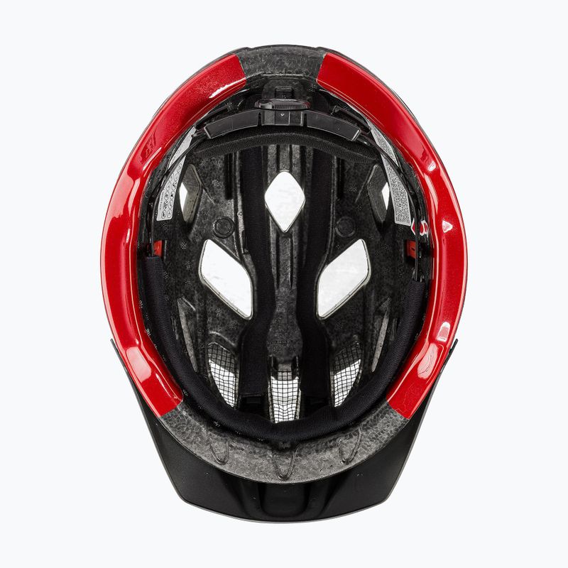 Cyklistická přilba UVEX Active anthracite/red 5