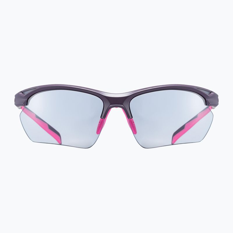 Sluneční brýle UVEX Sportstyle 802 V Small purple pink matt/smoke 2