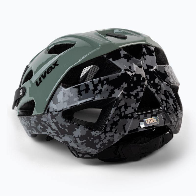 Cyklistická přilba UVEX Quatro zelená S4107753215 4