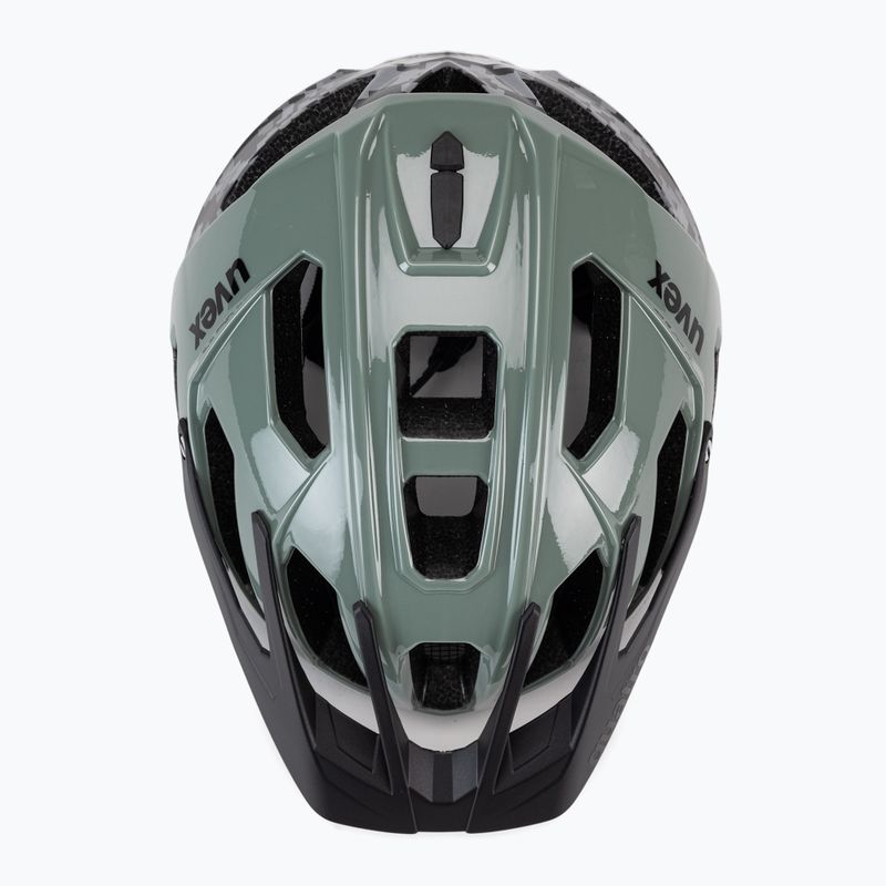 Cyklistická přilba UVEX Quatro zelená S4107753215 6
