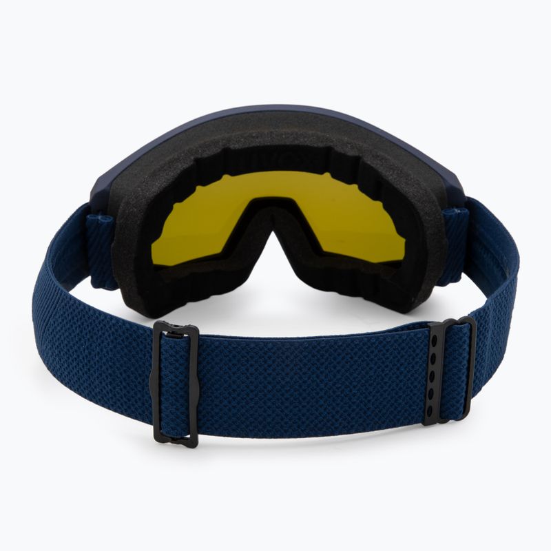 Lyžařské brýle UVEX Athletic FM navy matt/mirror blue green 3